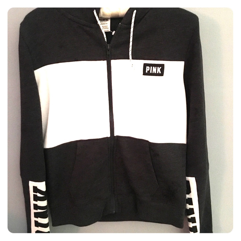 PINK zip up hoodie